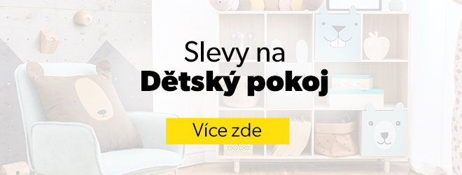 Výprodej doplňků a nábytku do dětského pokoje